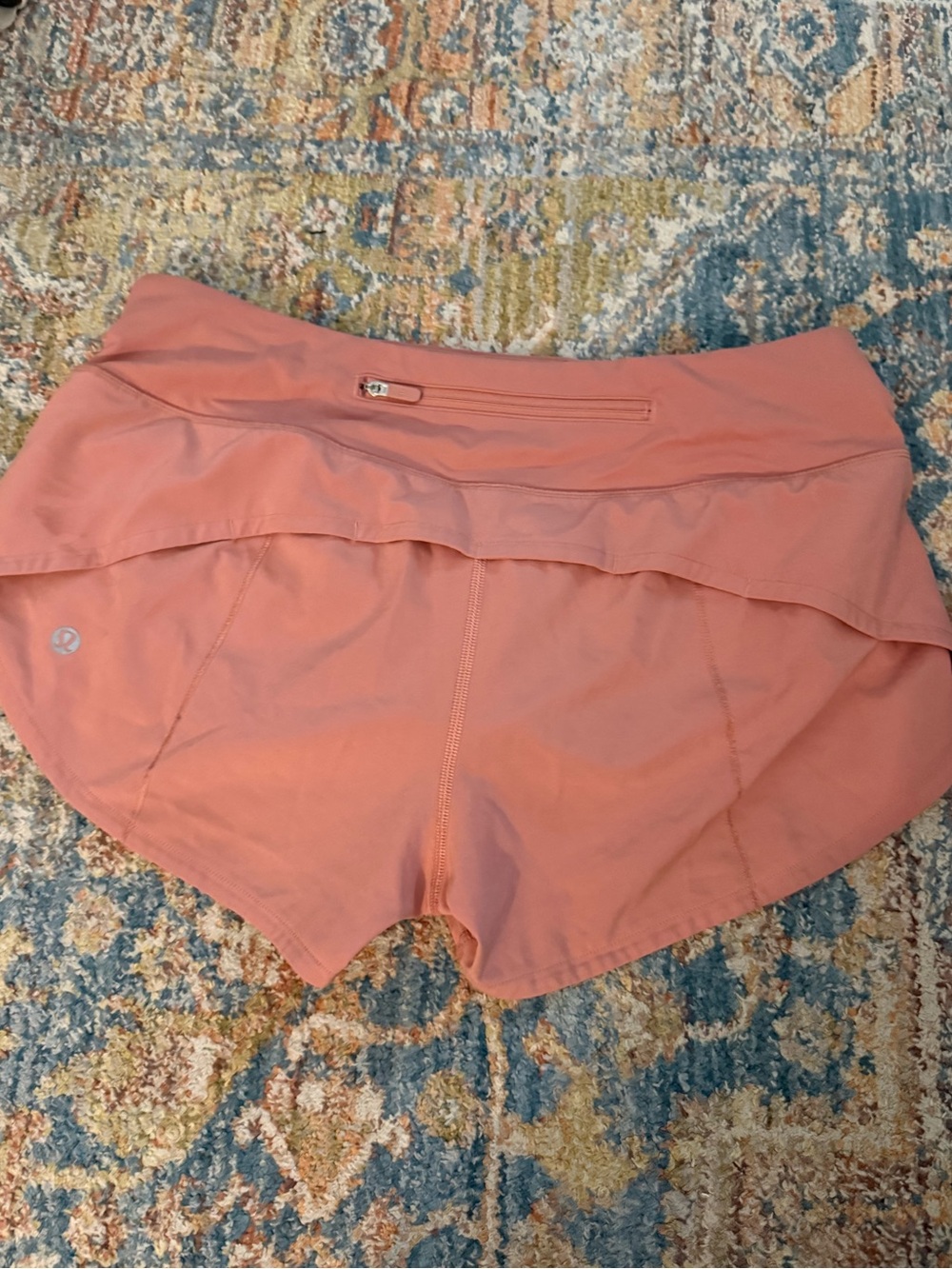 lululemon athletica Terracotta Athletic Running Shorts - Low Rise